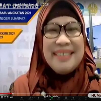 PKKMB Tinggal Menghitung Hari, UNESA Helat Sosialisasi Daring