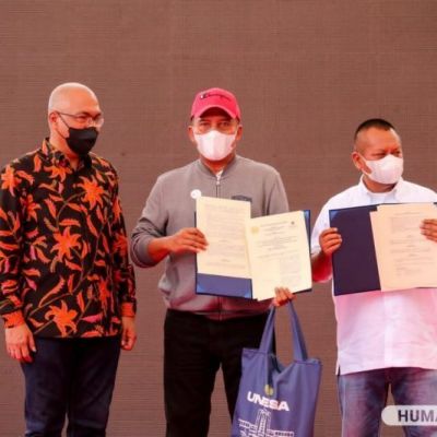 Perkuat Sinergi, UNESA Teken MoU dengan PWI Jatim