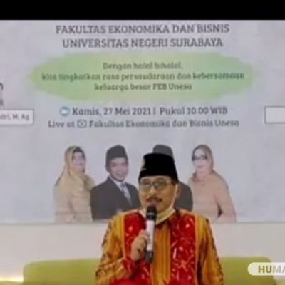 Dekan FEB Unesa Ikhtiar dan Modal Sosial Fondasi Fakultas Bereputasi Internasional