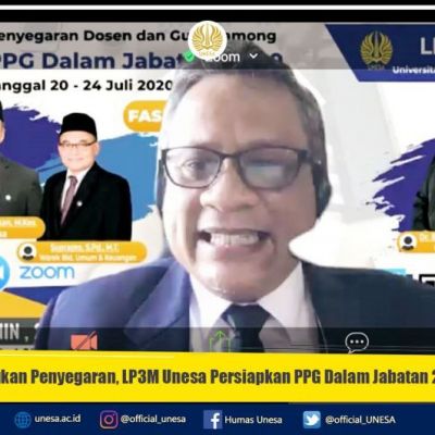 Lakukan Penyegaran, LP3M Unesa Persiapkan PPG Dalam Jabatan 2020