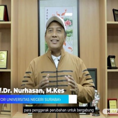 Dukung Pemerintah Unesa Libatkan Mahasiswa Menjadi Duta Perubahan Perilaku Terbanyak Se-Indonesia