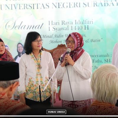 Halal Bihalal FBS, Pimpinan Fakultas Minta Restu