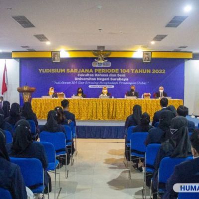 Fakultas Bahasa dan Seni Hasilkan 356 Lulusan pada Yudisium ke-104
