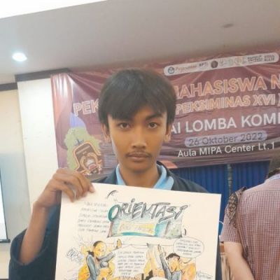 Bersaing dengan Ratusan Peserta, Mahasiswa Seni Rupa Juara Harapan 2 Lomba Komik Strip