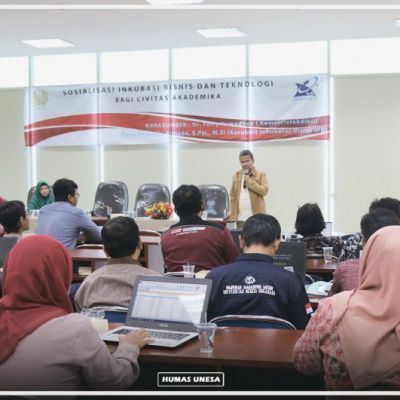 Ajak Dosen dan Mahasiswa untuk Membisniskan Penelitiannya melalui Sosialisasi Inkubasi Bisnis