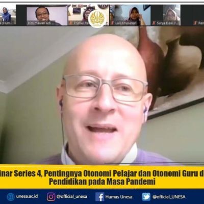 Webinar Series 4, Pentingnya Otonomi Pelajar dan Otonomi Guru dalam Pendidikan pada Masa Pandemi