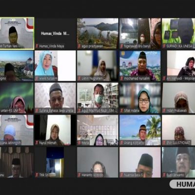 Doa Bersama UNESA untuk Dr Totok Suyanto, MPd, Dekan FISH