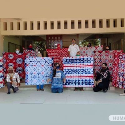 Tim PKM Dosen Jurusan Seni Rupa dan Jurusan Desain Beri Pelatihan Gulijat untuk Bekal Hadapi Dampak Ekonomi Akibat Pandemi