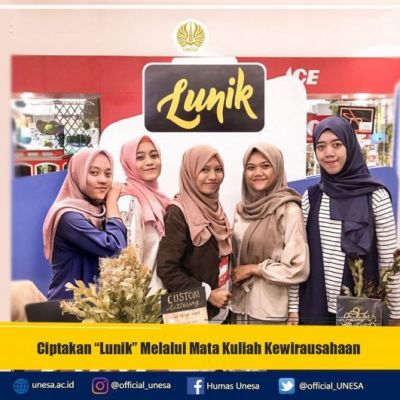 Ciptakan Lunik Melalui Mata Kuliah Kewirausahaan