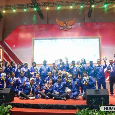 Skuad UNESA Boyong 2 Emas, 4 Perunggu dan Juara Bersama LPTK Cup XXI