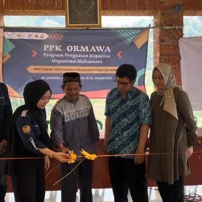 Lolos Pendanaan PPK Ormawa, Mahasiswa TI Rancang Website Desa di Mojokerto