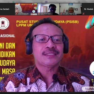 Webinar Seni dan Budaya Covid-19 Momentum Lakukan Reorientasi Pendidikan Seni