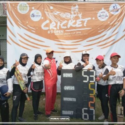 Kejuaraan Cricket Ikut Meriahkan Peringatan Dies Natalis ke-54 Unesa