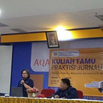 JSBI Hadirkan Redaktur Media dalam Kuliah Tamu Jurnalistik