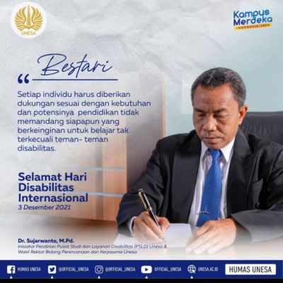 HDI 2021 Inovasi UNESA dari Menjembatani Angkatan Kerja hingga Konsultasi Daring Disabilitas