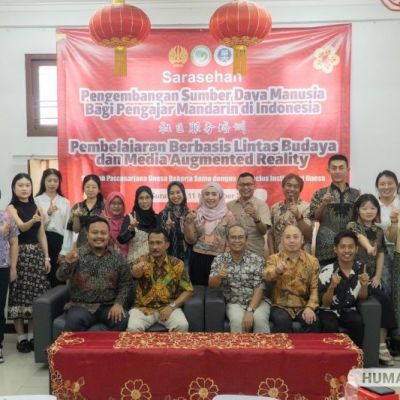 Pascasarjana dan CI UNESA Adakan Sarasehan Penguatan Kompetensi Pengajar Bahasa Mandarin dari Tiongkok