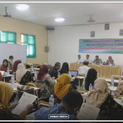 Prodi TP FIP Tingkatkan Kompetensi Guru SMA N 19 Surabaya melalui Workshop