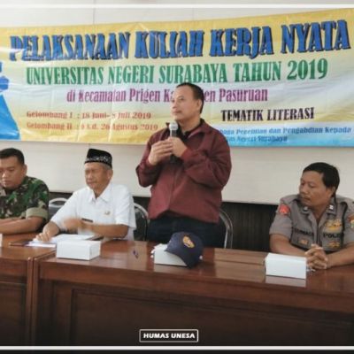 1406 Mahasiswa KKN Unesa Tersebar ke Tujuh Kecamatan di Kabupaten Pasuruan
