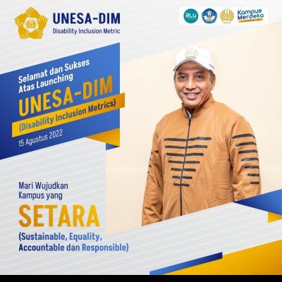 Pertama di Dunia, Pimpinan Bersama Menpora Resmi Luncurkan UNESA DIM