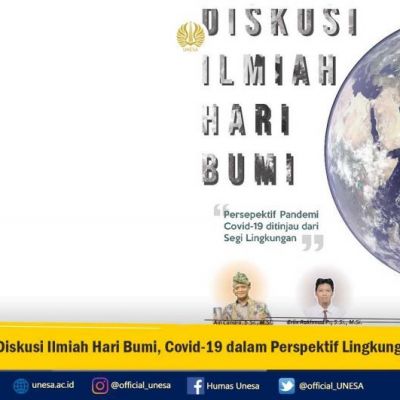 Diskusi Ilmiah Hari Bumi, Covid-19 dalam Perspektif Lingkungan
