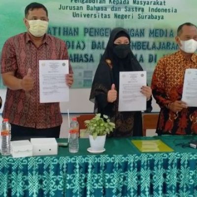 UNESA Latih Guru di Ngawi Membuat Green Media
