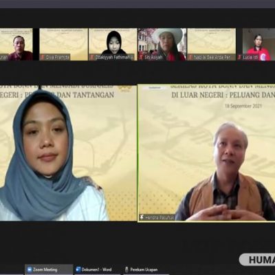 Jurusan Bahasa dan Sastra Jerman UNESA bersama KOTEKA Helat Workshop, Jurnalis Deutsche Welle Jadi Narasumber