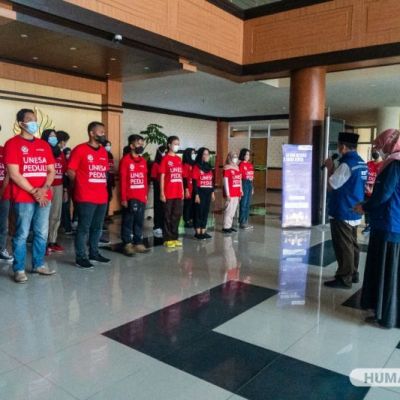 Pelatihan Mitigasi Relawan SMCC UNESA Lakukan Psikoedukasi, Sekolah Aman Bencana hingga Penanaman Pohon Jati Cegah Erosi