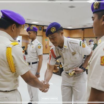 Sertijab UKM Menwa, Siap Membangun Jiwa Bela Negara Yang Kreatif dan Inovatif