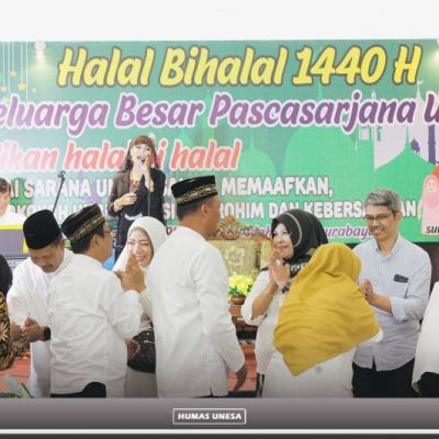Pascasarjana Ciptakan Keharmonisan melalui Halal Bihalal