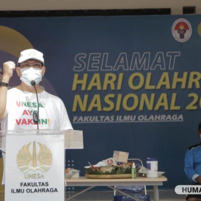 UNESA Dukung Penuh Atlet Jatim Tembus Peringkat 5 Nasional pada PON XX dan PEPARNAS XVI di Papua