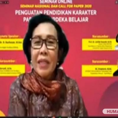 Webinar Unesa Pendidikan Karakter Merupakan Ruh Pendidikan di Indonesia