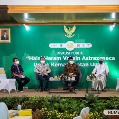 Unesa Jawab Kontroversial Halal Haram Vaksin Astrazeneca dengan Diskusi Publik Bersama Para Pakar