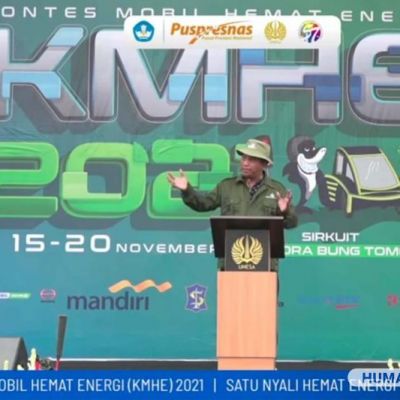 Final KMHE 2021, Rektor Dorong Inovasi ke Tahap Implementasi Teknologi Otomotif