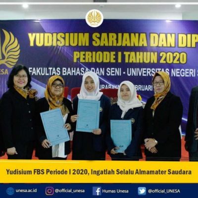 Yudisium FBS Periode I 2020, Ingatlah Selalu Almamater Saudara