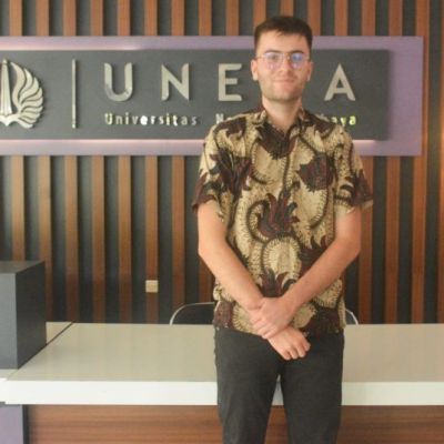 Cerita Baptiste Anse asal Prancis yang Belajar di UNESA Kagum dengan Hal ini