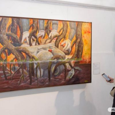 Sindiran Cantik Lewat Karya Seni, Persembahan Tugas Akhir Mahasiswa UNESA