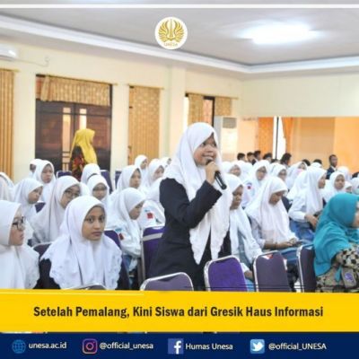 Setelah Pemalang, Kini Siswa dari Gresik Haus Informasi