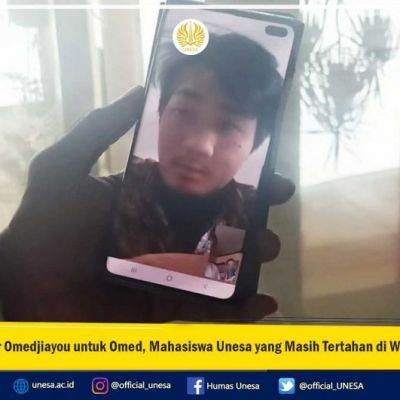 Tagar Omedjiayou untuk Omed, Mahasiswa Unesa yang Masih Tertahan di Wuhan