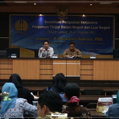 Unesa Tingkatkan Kerjasama Luar Negeri Berbasis Networking Alumni
