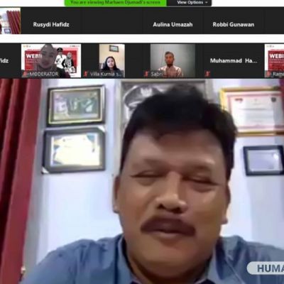 Webinar Kepemudaan, BEM FBS Unesa Hadirkan Wabup Nganjuk