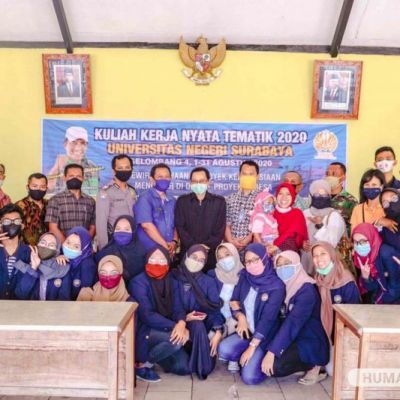 Akhiri Kegiatan KKN di Tulungagung, Mahasiswa Unesa Luncurkan Sipeda