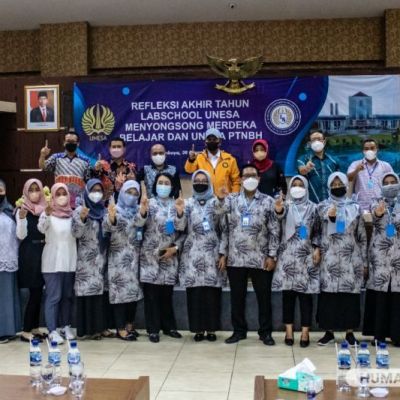 Refleksi Akhir Tahun Labschool Unesa Menyongsong Merdeka Belajar dan Unesa PTNBH