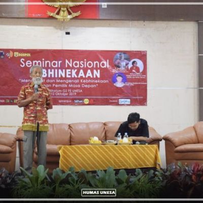 Fakultas Ekonomi Unesa Gelar Seminar Nasional Kebhinekaan Tentang Wawasan Bertoleransi
