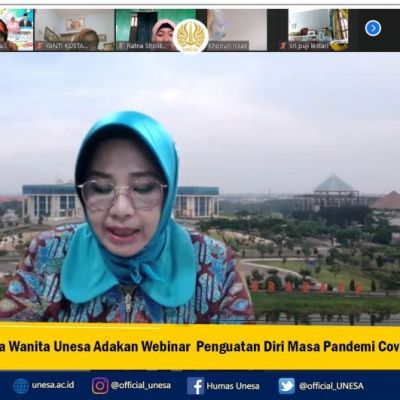 Dharma Wanita Unesa Adakan Webinar Penguatan Diri Masa Pandemi Covid-19