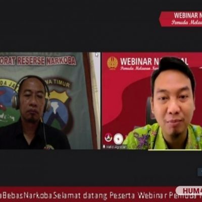 Ajak Pemuda Lawan Narkoba, SMCC, PPI, dan PSGA UNESA Gelar Webinar Nasional