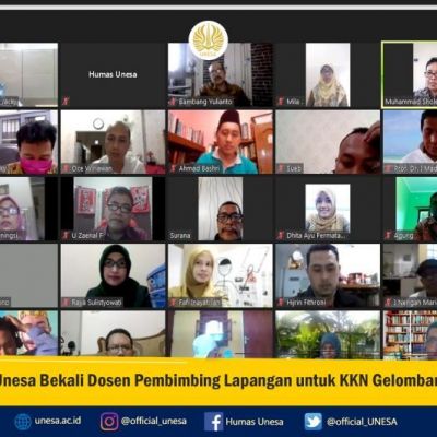 Unesa Bekali Dosen Pembimbing Lapangan untuk KKN Gelombang 4