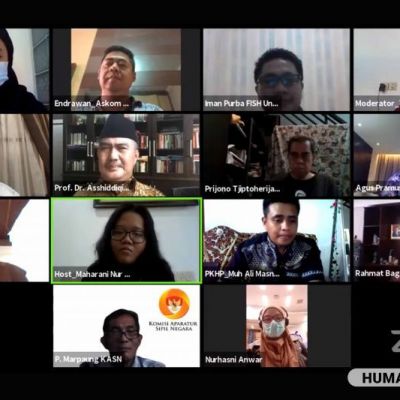 Unesa Gelar National Webinar Penegakan Kode Etik Organ Penyelenggara Pemilu dan ASN dalam Pilkada Serentak tahun 2020