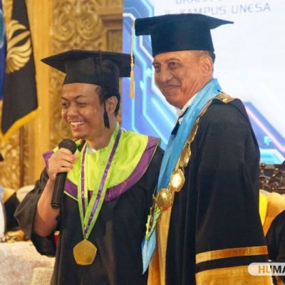Lagi, Wisudawan Difabel Ini Dapat Beasiswa S-2 di UNESA