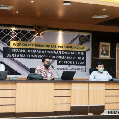 Bidang Tiga, Pengurus Ormawa dan UKM Sinkronisasikan Program Kerja