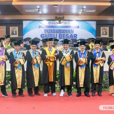 UNESA Kukuhkan Gubes Baru Ada Pakar Lingkungan, Konseling hingga Olahraga